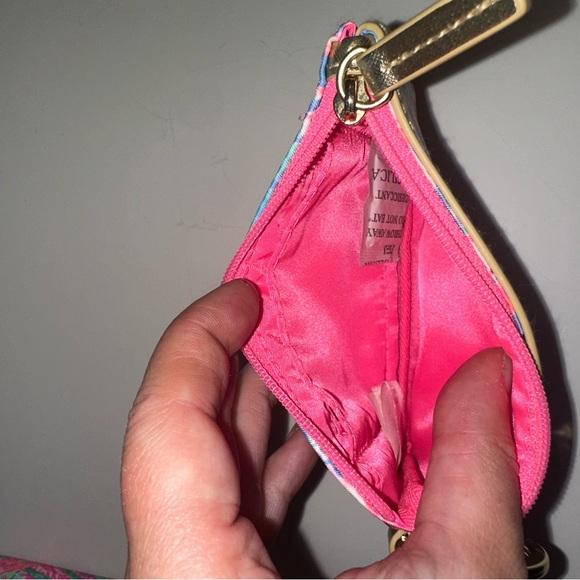 NWOT LILLY PULITZER WALLET KEY CHAIN POUCH - Picture 3 of 3